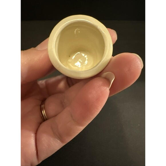 Vintage Porcelain Souvenir Thimble From Williamsburg, Virginia; Bird - Picture 5 of 5